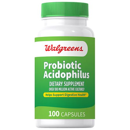 Walgreens Probiotic Acidophilus Capsules