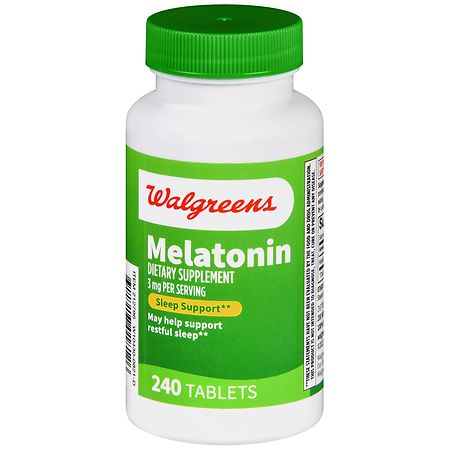 Walgreens Melatonin 3 mg Tablets