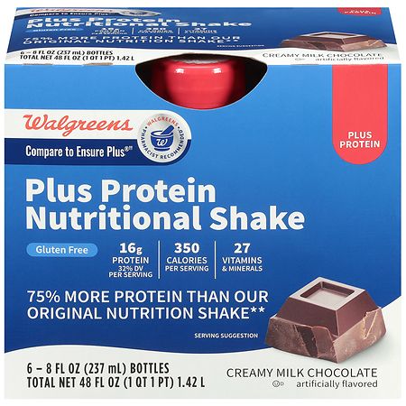 Walgreens Nutritional Shake Plus Protein
