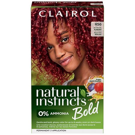Clairol Natural Instincts Bold Hair Color Achiote Auburn