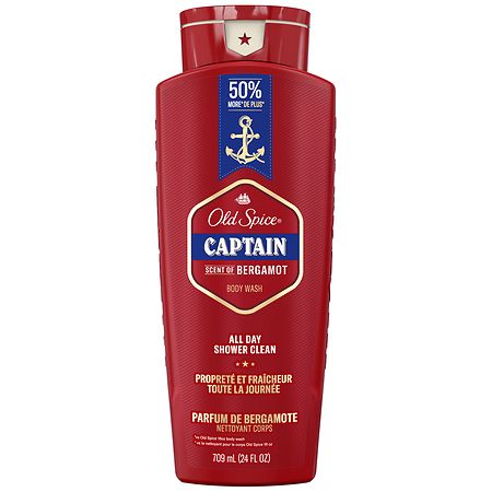 Old Spice Red Collection Body Wash Captain