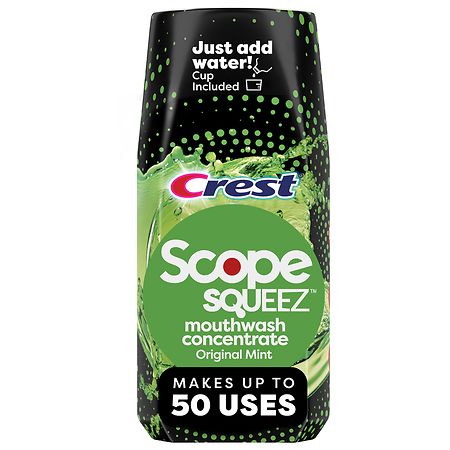 Scope Mouthwash Concentrate Original Mint Flavor