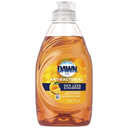 Dawn Ultra Antibacterial Dishwashing Liquid Dish Soap Orange