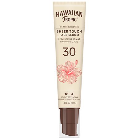 Hawaiian Tropic Sheer Touch Sunscreen Face Serum, SPF 30