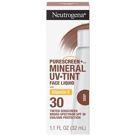 Neutrogena Purescreen+ Tinted Mineral Sunscreen Deep