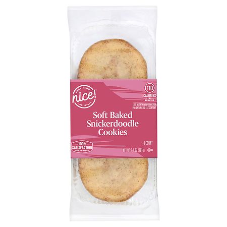 Nice! Soft Baked Cookies Snickerdoodle