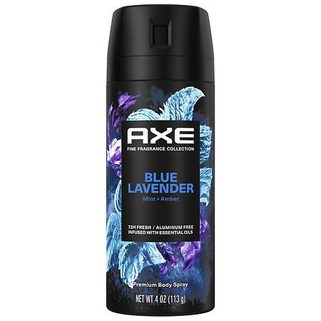 AXE Premium Deodorant Body Spray for Men Blue Lavender