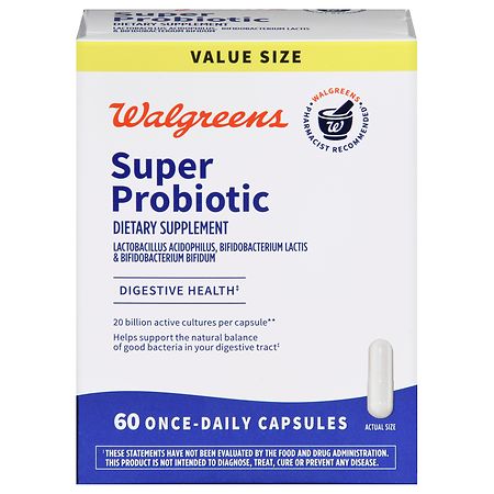 Walgreens Super Probiotic Capsules