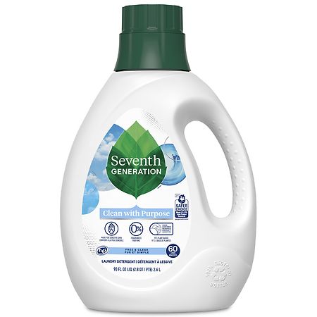 Seventh Generation Liquid Laundry Detergent Free & Clear