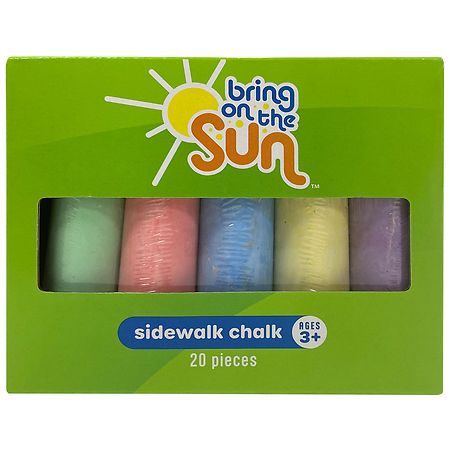 Bring On The Sun Sidewalk Chalk