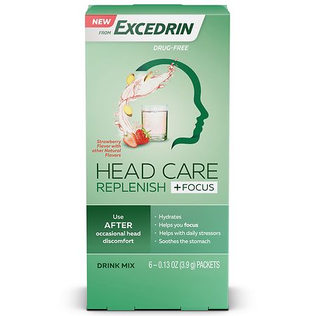 Excedrin Drink Mix for Hydration and Focus