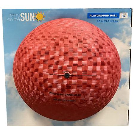 Festive Voice Playground Ball 8.5 Inches Red