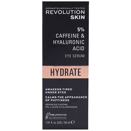 Revolution Skincare 5% Caffeine Solution Hyaluronic Acid Under Eye Serum