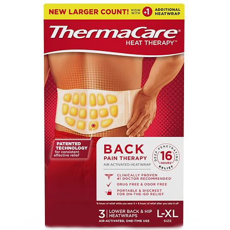 ThermaCare Back Pain Relief Heatwraps