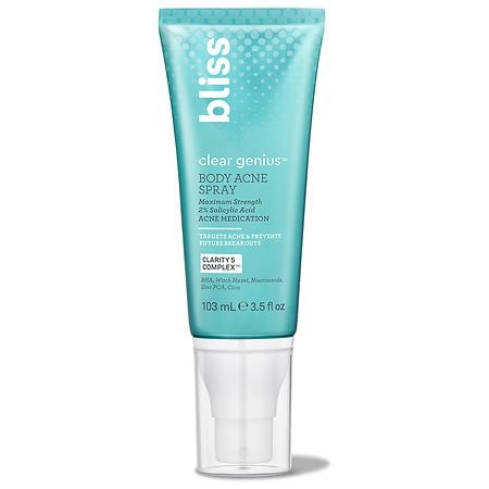 Bliss Clear Genius Body Acne Spray Fragrance Free