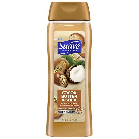 Suave Essentials Gentle Body Wash Cocoa Butter & Shea
