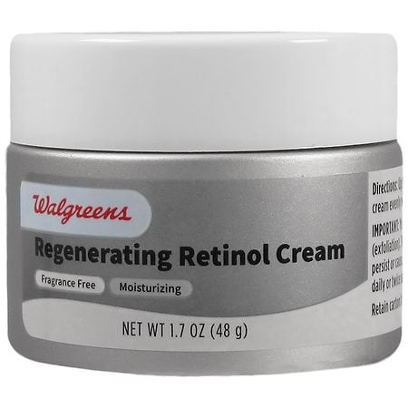Walgreens Regenerating Retinol Cream Fragrance Free