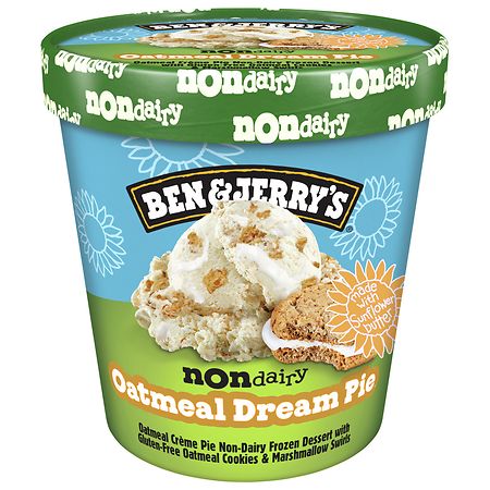 Ben & Jerry's Frozen Dessert Non-Dairy Oatmeal Dream Pie