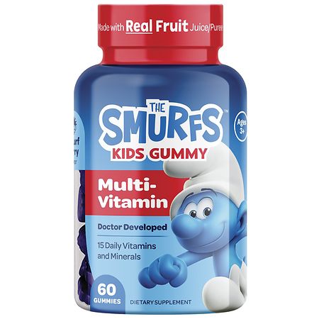 The Smurfs Kids Daily Multivitamin Gummies