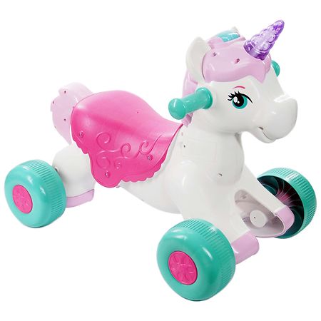 Kiddieland Toys Limited Light Sounds Magical Ride-Along Unicorn