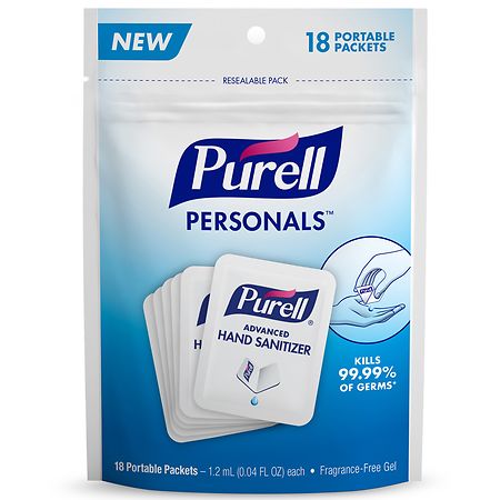 Purell Portable Packets for Travel
