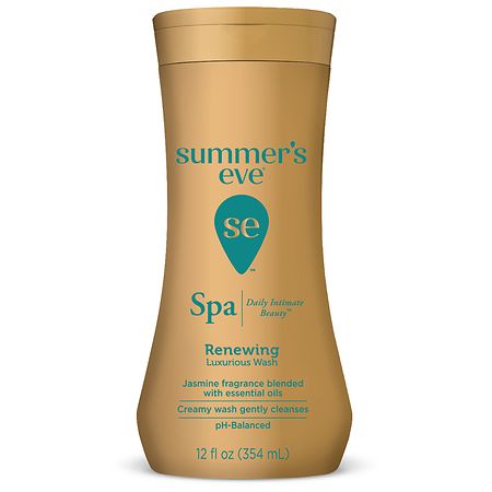 Summer's Eve Spa Daily Intimate Renewing Cleansing Feminine Wash Jasmine