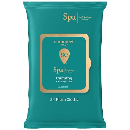 Summer's Eve Spa Feminine Cleansing Wipes Calming Chamomile