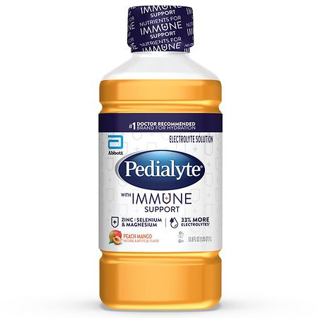 Pedialyte With Immune Support, Electrolyte Hydration Drink
