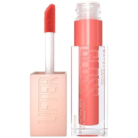 Maybelline New York Lip Gloss With Hyaluronic Acid Peach Ring