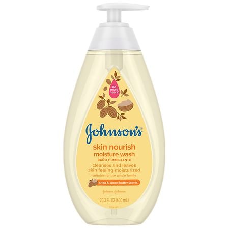 Johnson's Baby Skin Nourish Moisture Wash, Shea & Cocoa Butter