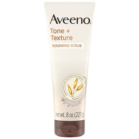 Aveeno Tone + Texture Renewing Body Scrub Fragrance-Free