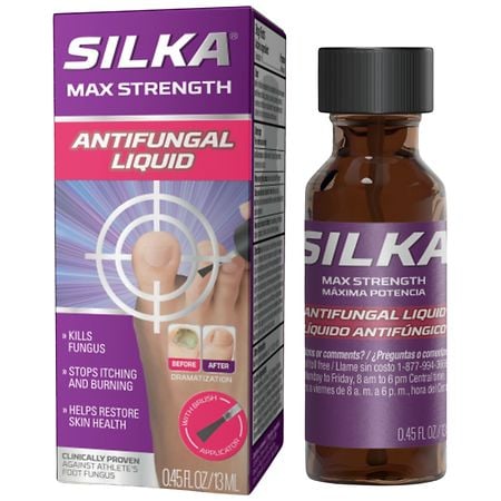 Silka Max Strength Antifungal Liquid with Brush Applicator
