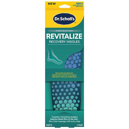 Dr. Scholl's Revitalize Recovery Insoles for Men