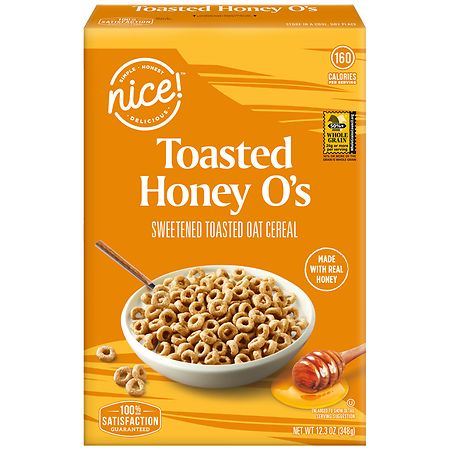 Nice! Toasted Honey O's Cereal