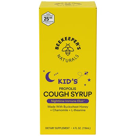 Beekeeper's Naturals Kid's Nighttime Propolis Cough Syrup