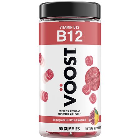 Voost Vitamin B12 Gummies Pomegranate Citrus