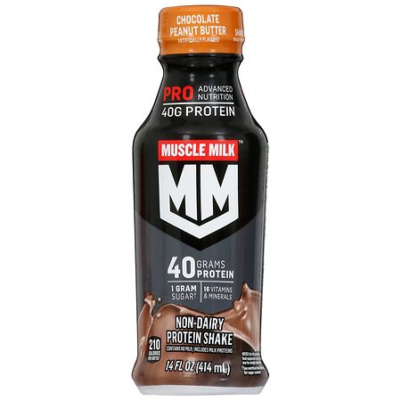 Muscle Milk Non-Dairy Protein Shake Chocolate Peanut Butter
