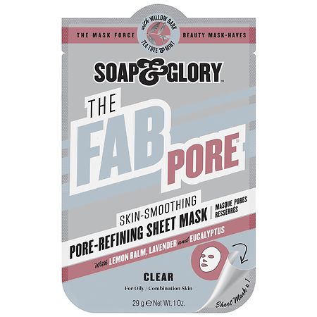 Soap & Glory The Fab Pore Skin-Smoothing Pore-Refining Sheet Mask