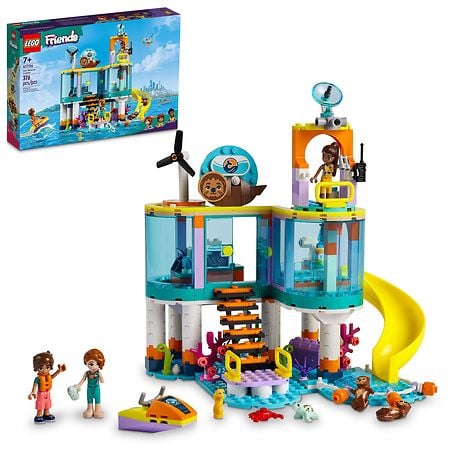 Lego Sea Rescue Center 41736 376 Piece LEGO Building Set Multicolor