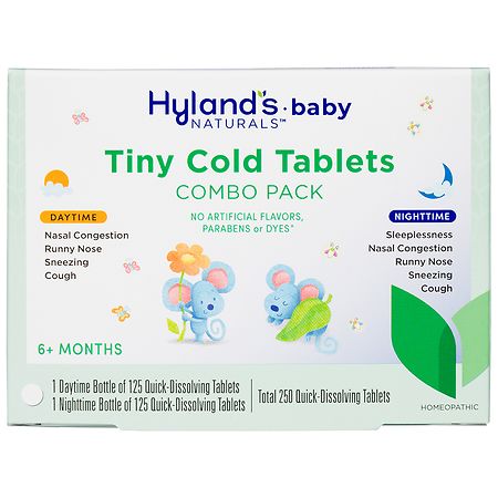 Hyland's Baby Tiny Cold Tablets Combo Pack
