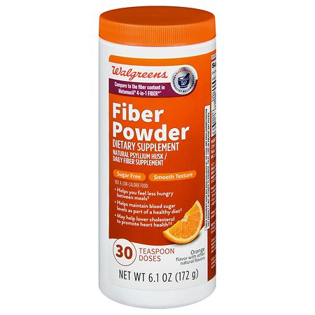 Walgreens Fiber Powder Orange