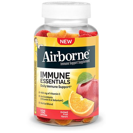 Airborne Immune Essentials Gummies Orchard Fruit