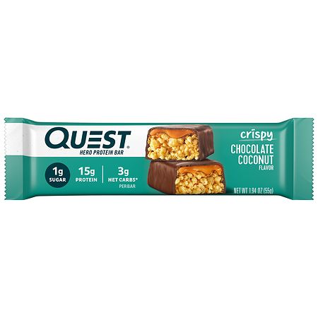 Quest Nutrition Protein Bar Crispy Chocolate Coconut