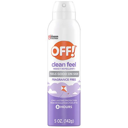 Off! Clean Feel Picaridin Mosquito Repellent Aerosol