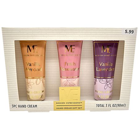 Modern Expressions Hand Cream Set White