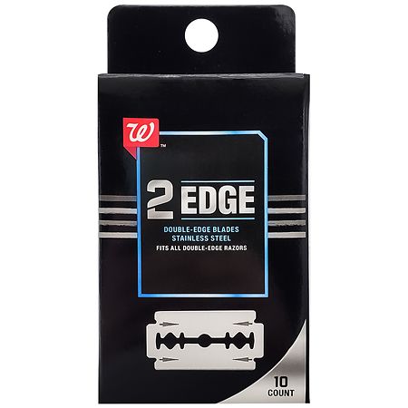 Walgreens Men's Double Edge Stainless Steel Blades