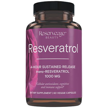 Reserveage Beauty Resveratrol 1,000 mg