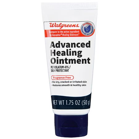Walgreens Advanced Healing Ointment Fragrance Free