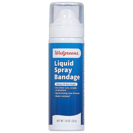 Walgreens Liquid Spray Bandage