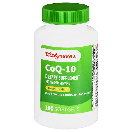 Walgreens CoQ-10 100 mg Softgels
